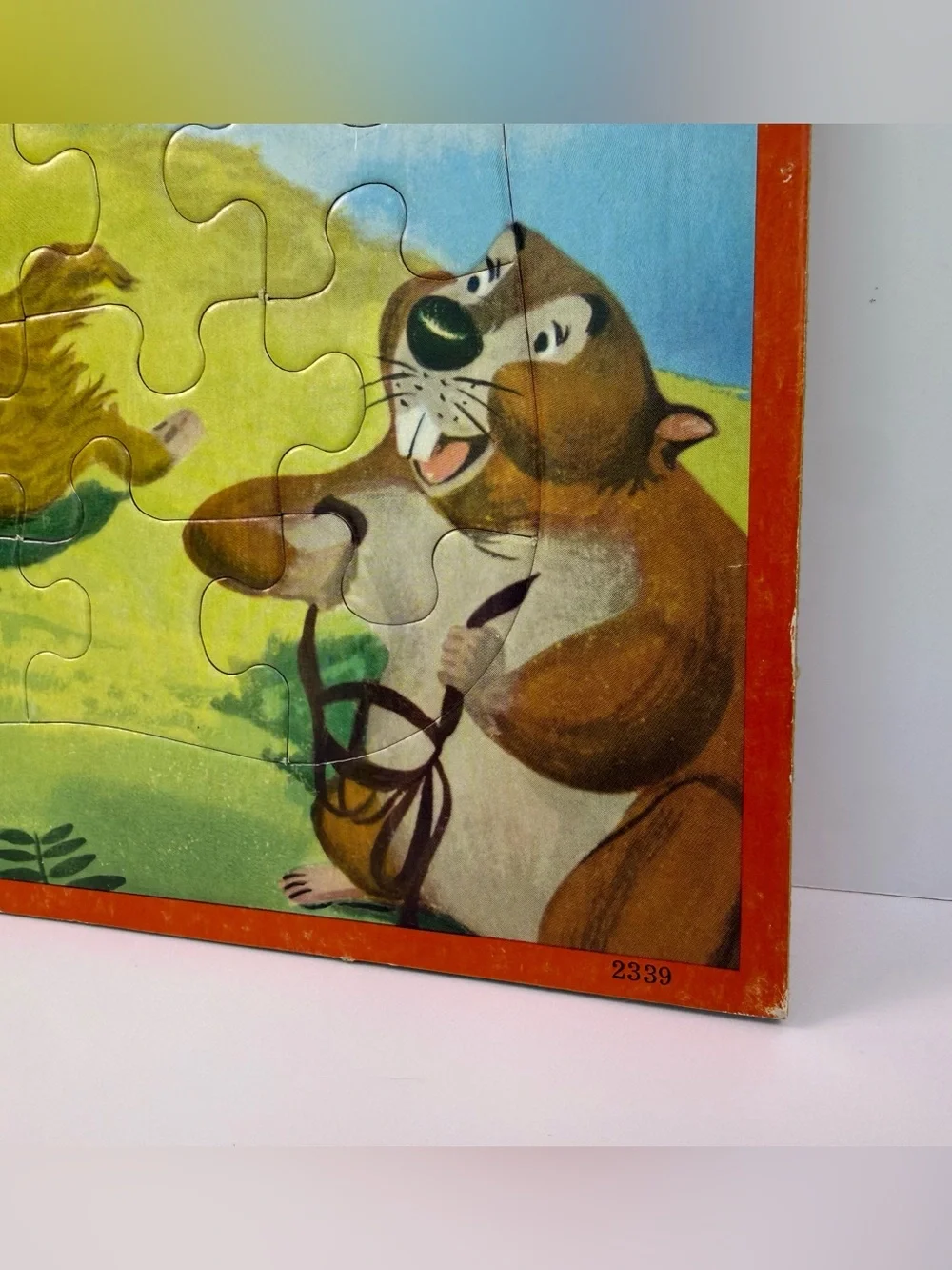 Vintage Disney Lady & The Tramp Puzzle Jaymar Mickey Mouse Club USA